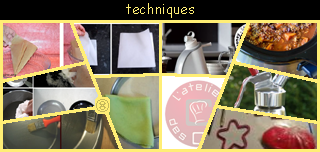 lien techniques pour la cuisine